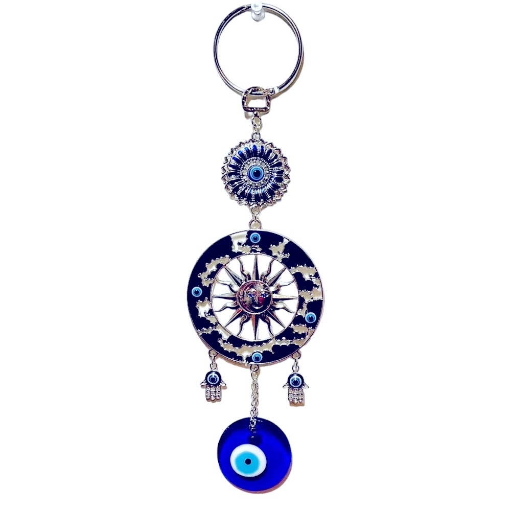 The Sun With Protective Eye Hanging Ring Decor